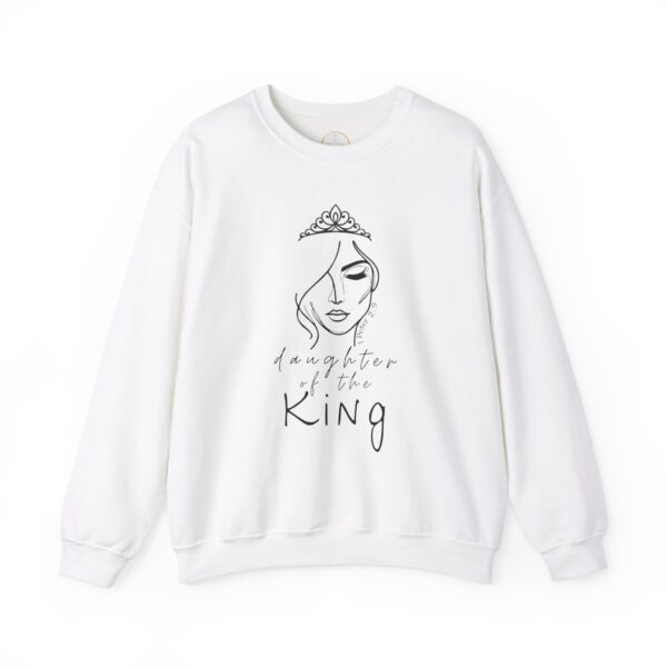 Daughter Of The King Unisex Heavy Blend™ Crewneck Sweatshirt - Image 5