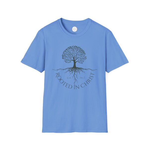 Rooted in Christ Unisex Softstyle T-Shirt - Image 17