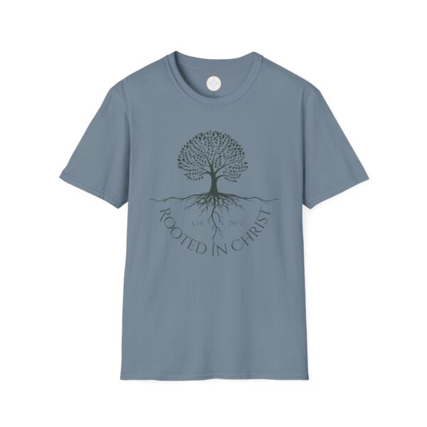 Rooted in Christ Unisex Softstyle T-Shirt - Image 21