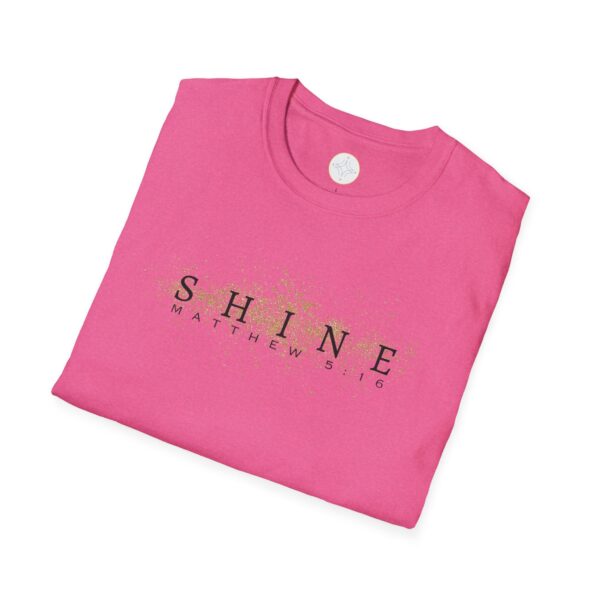 Shine Unisex Softstyle T-Shirt - Image 32