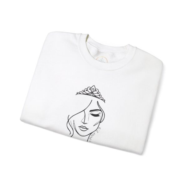 Daughter Of The King Unisex Heavy Blend™ Crewneck Sweatshirt - Image 7