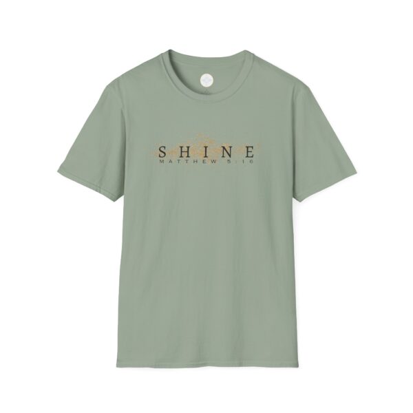 Shine Unisex Softstyle T-Shirt - Image 2