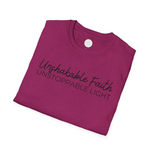 Unstoppable Light Unisex Softstyle T-Shirt - Image 32