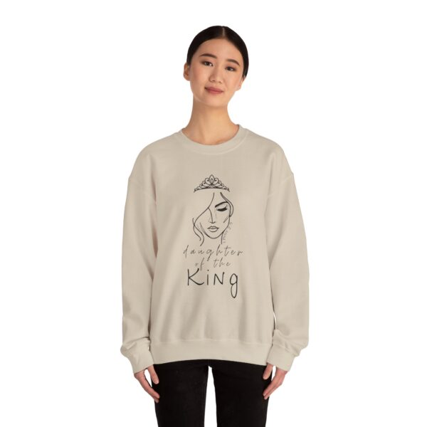 Daughter Of The King Unisex Heavy Blend™ Crewneck Sweatshirt - Image 16