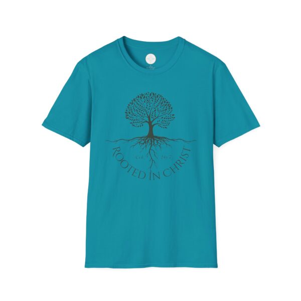 Rooted in Christ Unisex Softstyle T-Shirt - Image 13