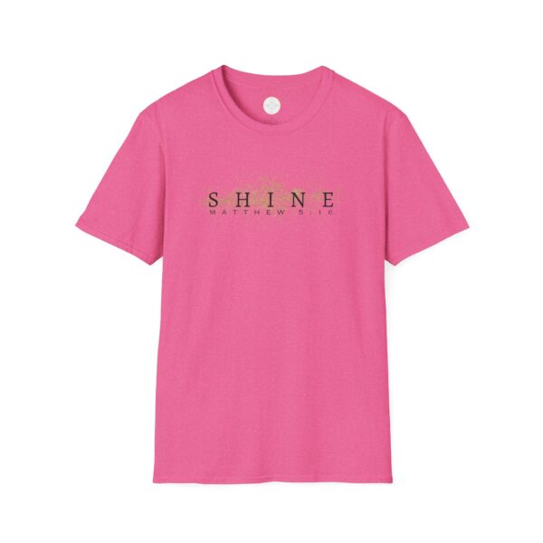 Shine Unisex Softstyle T-Shirt - Image 29